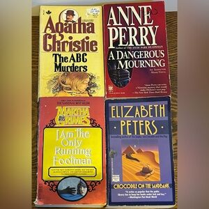 Murder mystery fiction books bundle